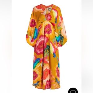 Farm Rio NWT Cashew Dress XS
